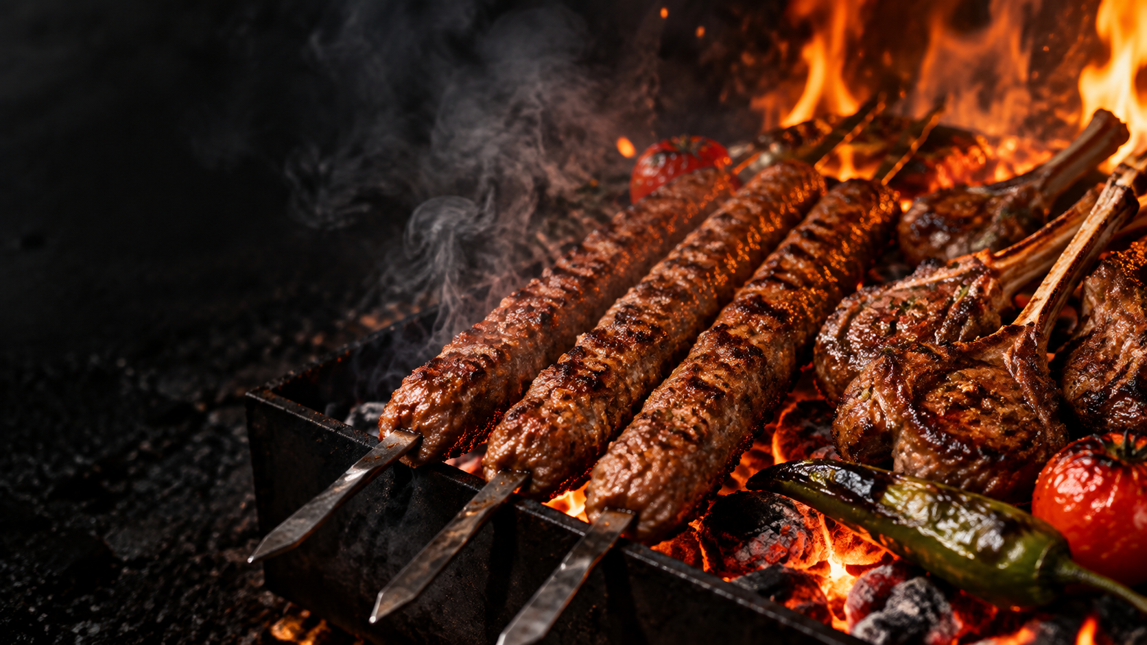 Odun ateşinde pişen kebap ve mangal lezzetleri